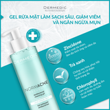  NORMACNE Antibacterial Cleansing Gel - Gel rửa mặt kháng khuẩn da dầu, mụn 