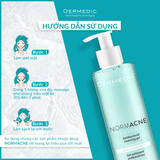  NORMACNE Antibacterial Cleansing Gel - Gel rửa mặt kháng khuẩn da dầu, mụn 
