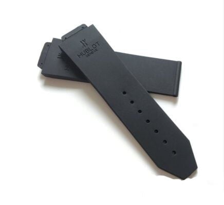  Dây đồng hồ hublot cao su đen trơn size bigbang 