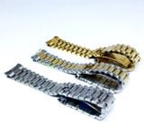  Dây đồng hồ Rolex 6 số mắt đúc cao cấp (3 hàng mắt và 5 hàng mắt) - Khóa Bấm 