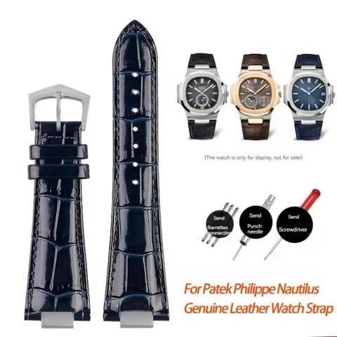  Dây Da PATEK PHILIPPE  5711 5712g Nautilus 