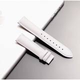  Dây da đồng hồ nữ & nam da bò thật hai mặt size 12 14 16 18 20 22 mm 