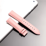  Dây da đồng hồ nữ & nam da bò thật hai mặt size 12 14 16 18 20 22 mm 