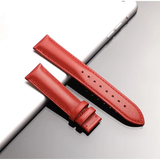  Dây da đồng hồ nữ & nam da bò thật hai mặt size 12 14 16 18 20 22 mm 