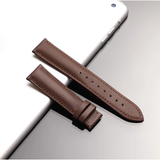  Dây da đồng hồ nữ & nam da bò thật hai mặt size 12 14 16 18 20 22 mm 