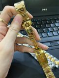  Dây Đồng Hồ Rolex Loại 3 Mắt Đúc Đặc Không Gỉ Size 20 Tặng Kèm Dụng Cụ Thay Dây 