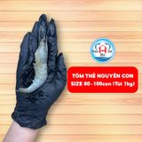  Tôm Thẻ Nguyên Con Đông Siêu Tốc thùng 5kg 