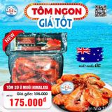 Tôm Sú Biển Ủ Muối Himalaya Hộp 500g FS