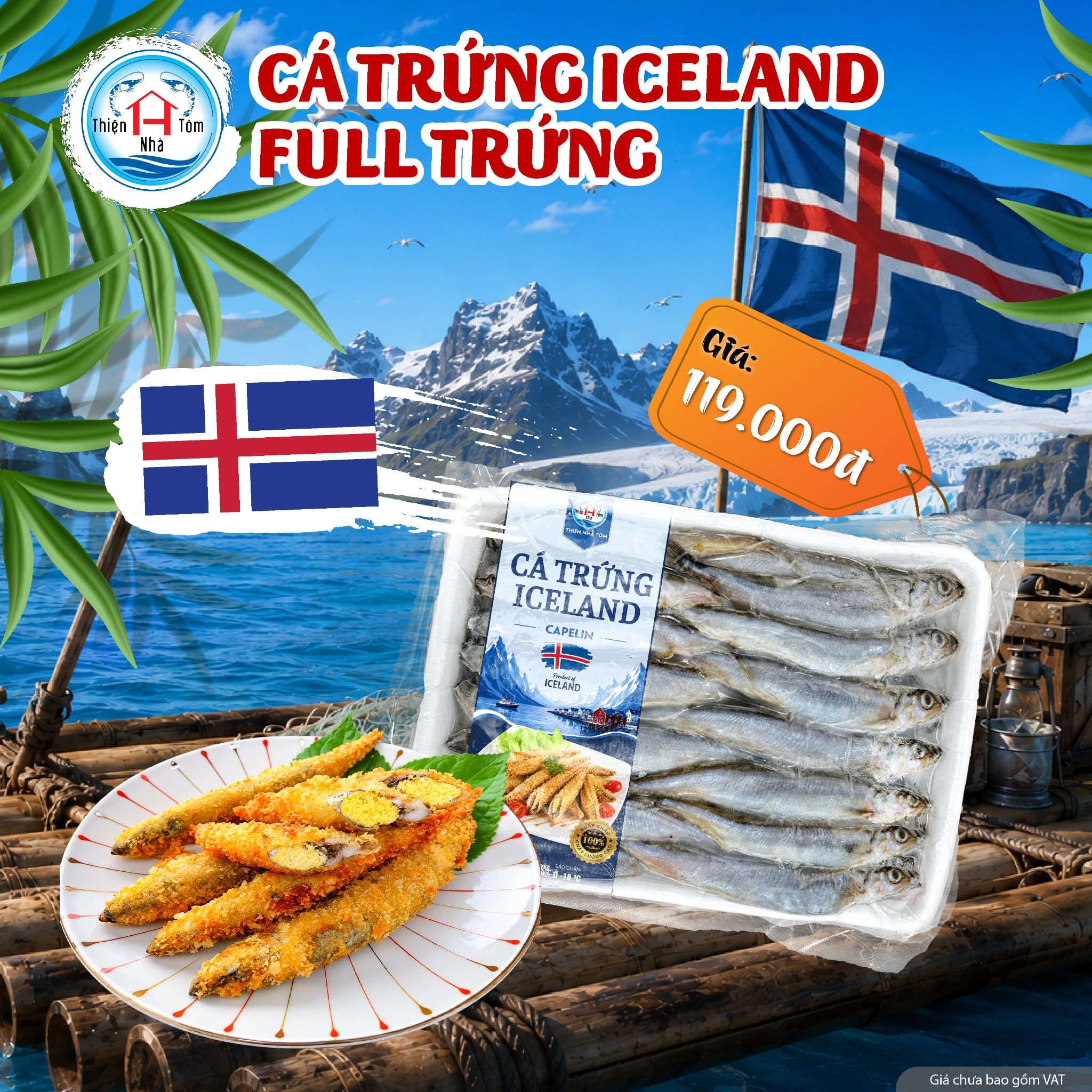  Cá Trứng Iceland 