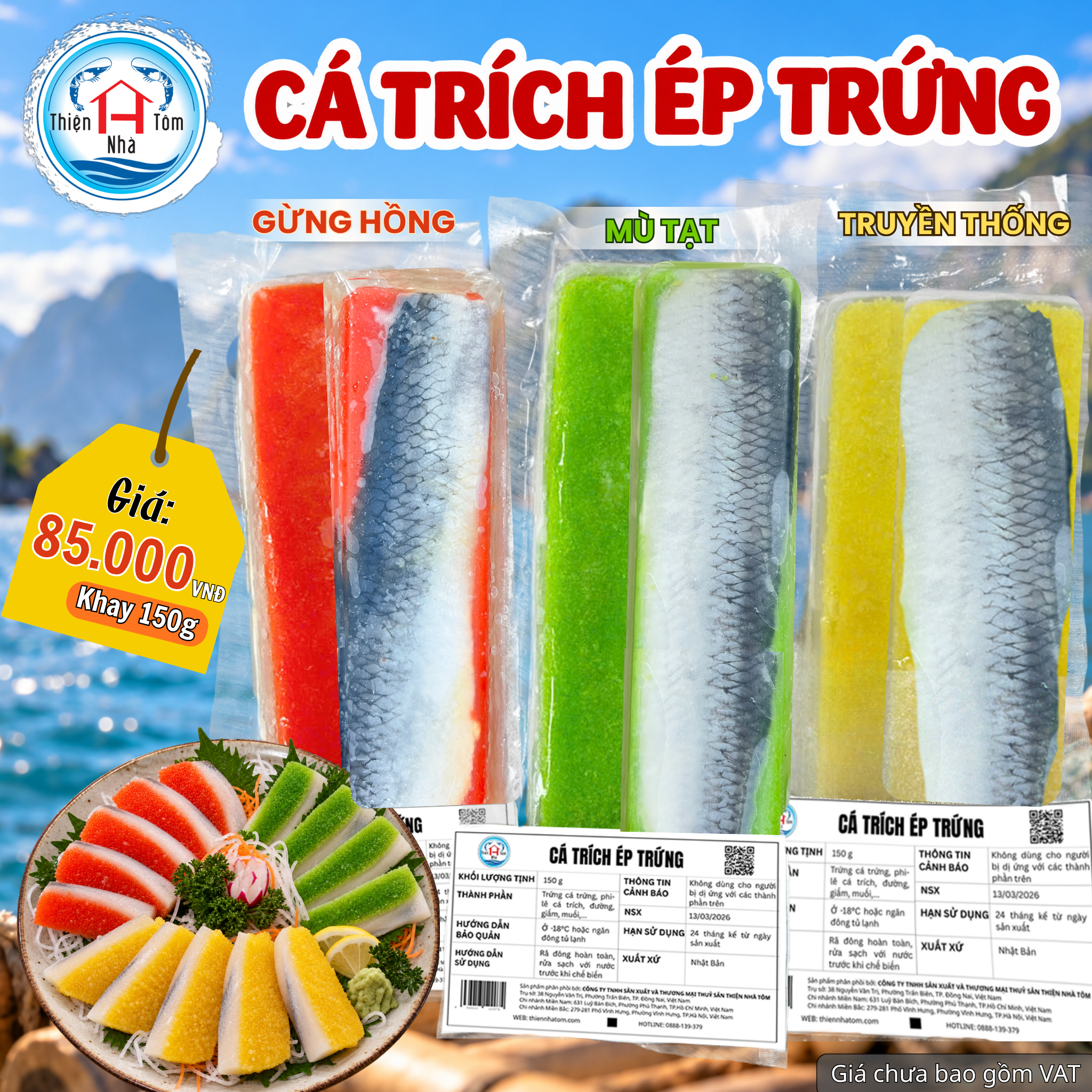  Cá Trích Ép Trứng 
