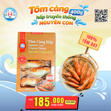  Tôm Càng Hấp Nguyên Con Cao Cấp - Hộp 400G 
