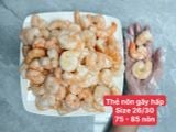  Tôm Thẻ Nõn Gãy Hấp (Vị Giòn - Ngọt)  - Túi 1kg 
