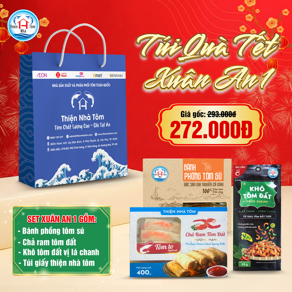  Túi Quà Tết Xuân An 