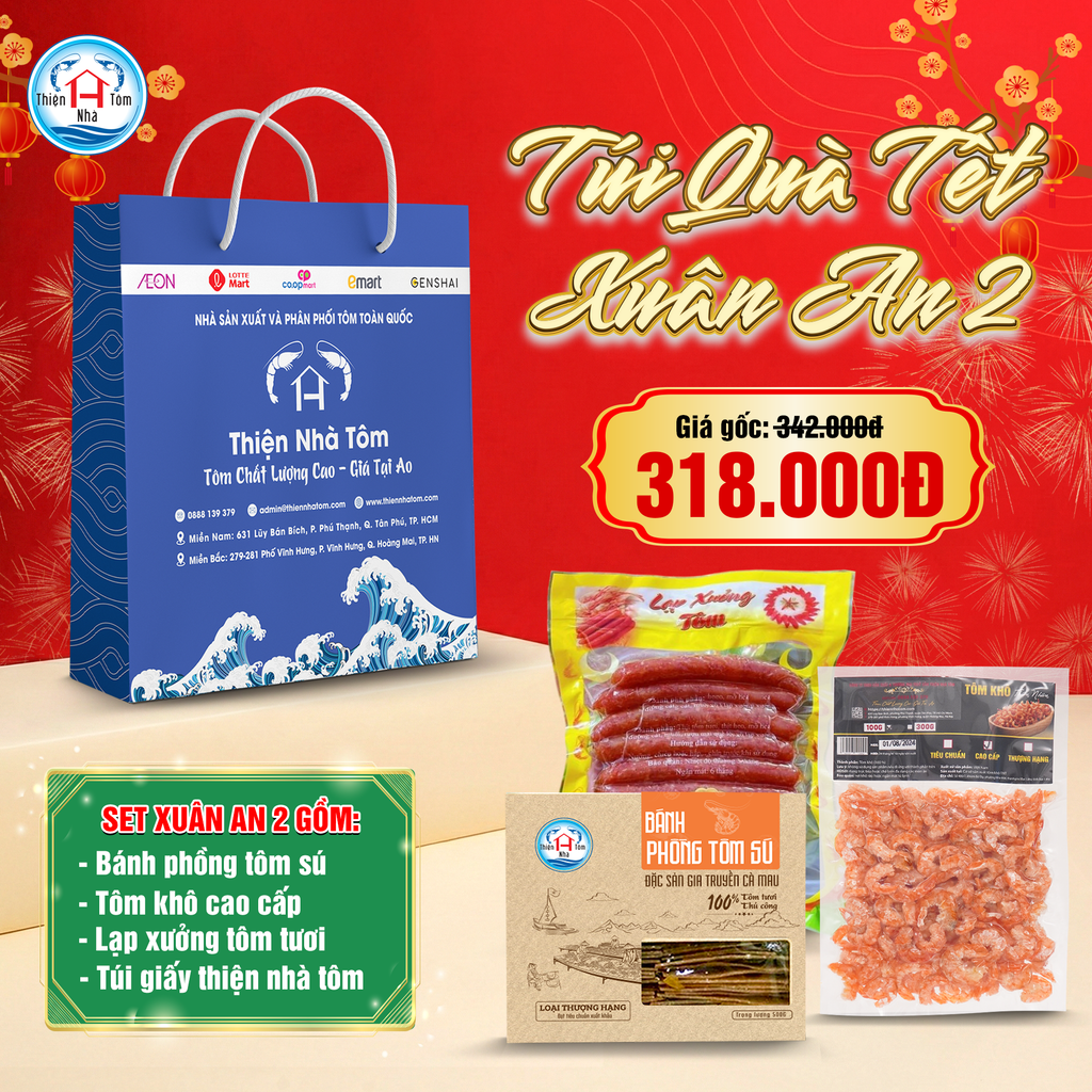  Túi Quà Tết Xuân An 