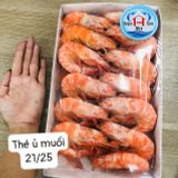  Tôm Thẻ Hấp Nguyên Con Truyền Thống Hộp 1kg 