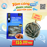 Tôm Càng Thiên Nhiên Nguyên Con Cao Cấp - Hộp 400G 