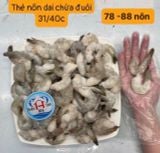  Tôm Thẻ Lột Nõn Chừa Đuôi (Dai-Ngọt) Túi 1kg 