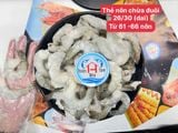  Tôm Thẻ Lột Nõn Chừa Đuôi (Dai-Ngọt) Túi 1kg 