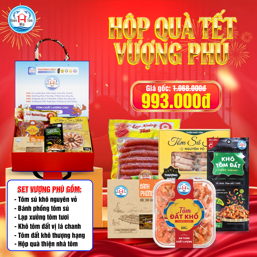  Hộp Quà Tết Vượng Phú 
