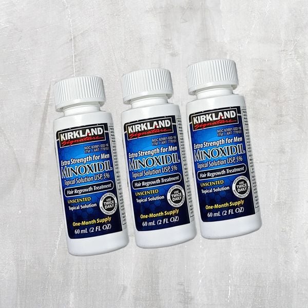  Dung dịch mọc râu & tóc Kirkland Minoxidil 5% - 60ml | Dạng lỏng 