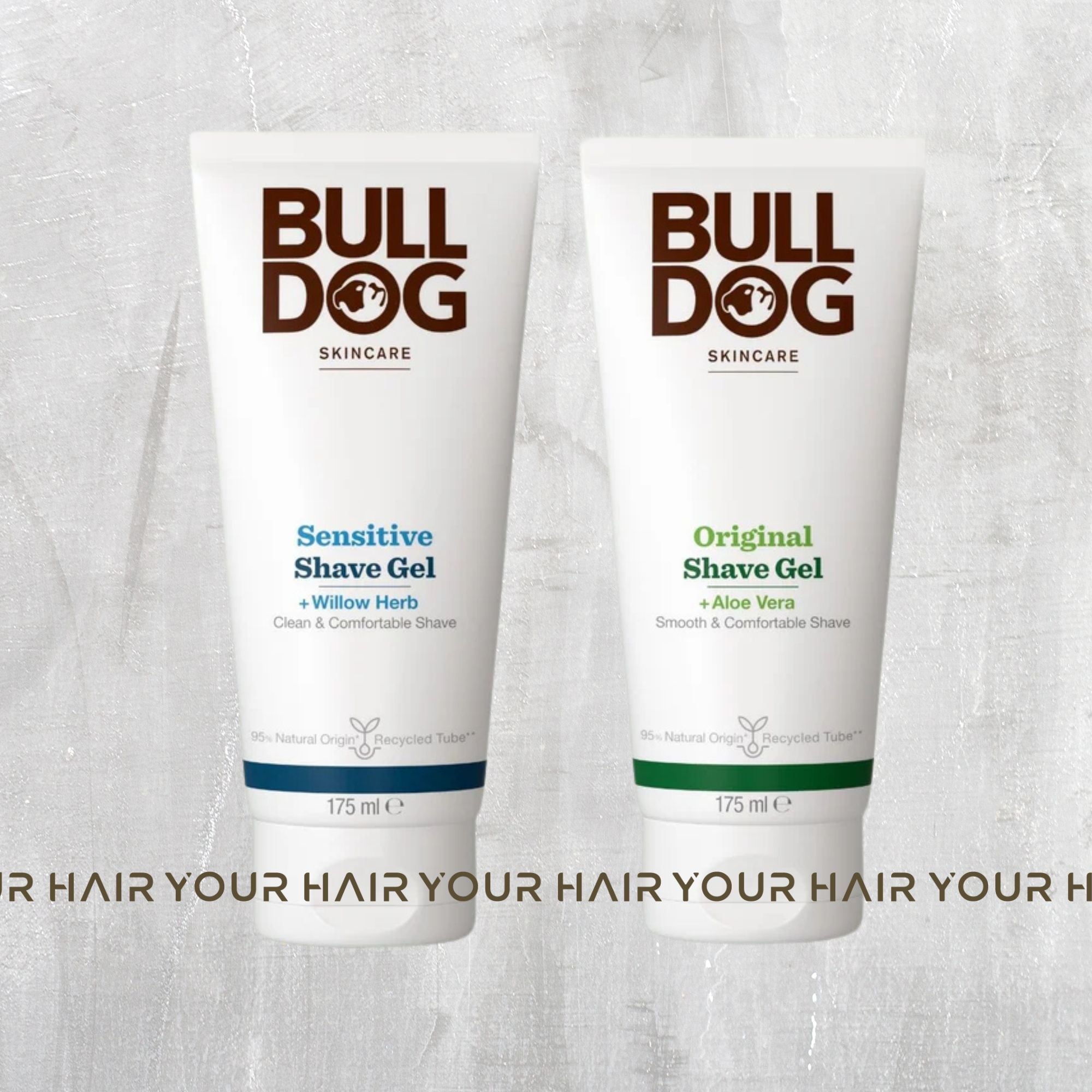 Gel cạo râu Bulldog Original & Sensitive Shave Gel - 175ml