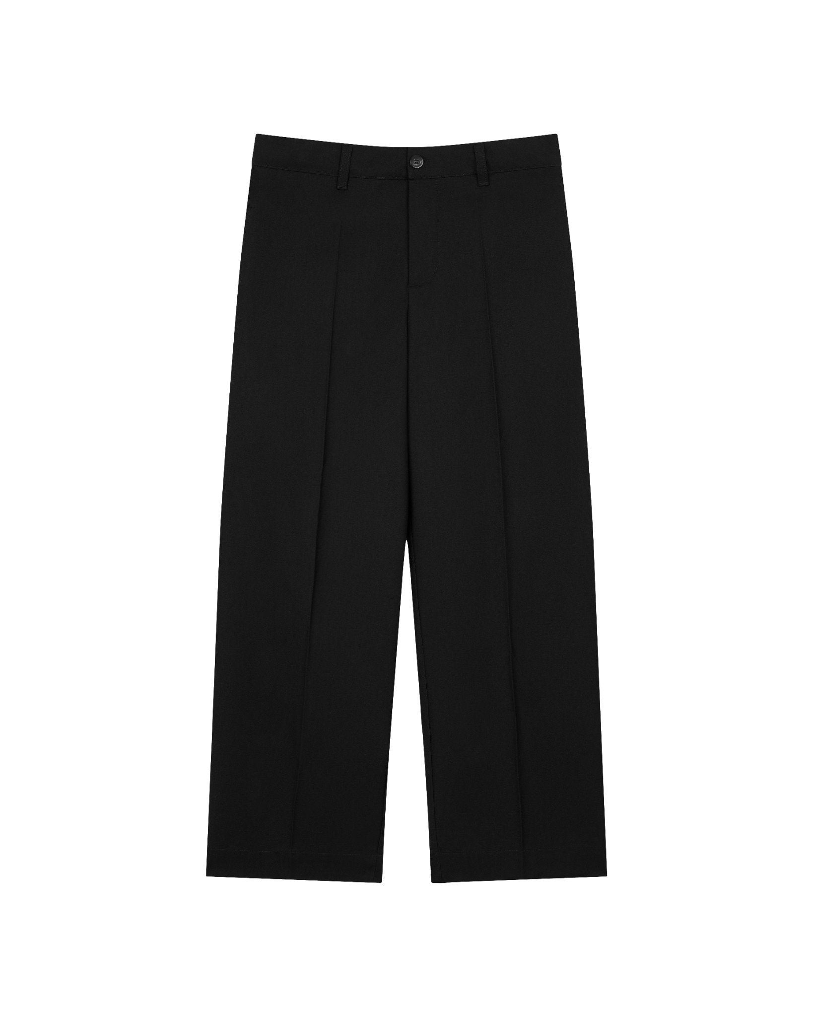 STRAIGHT-LEG TROUSERS
