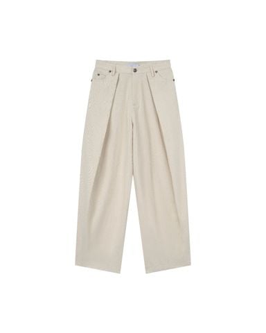  PLEATED DENIM PANTS 