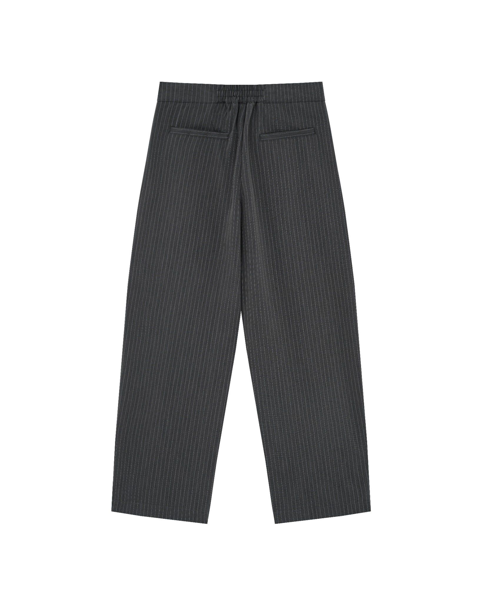 Quần Tây Dáng Dài Vải Sọc TK - TAILORED SCULPT TROUSERS
