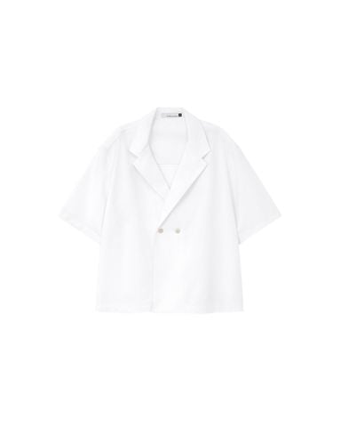  Áo Sơ Mi Tay Ngắn Cổ tim TK - NOTCH LINEN SHIRT 