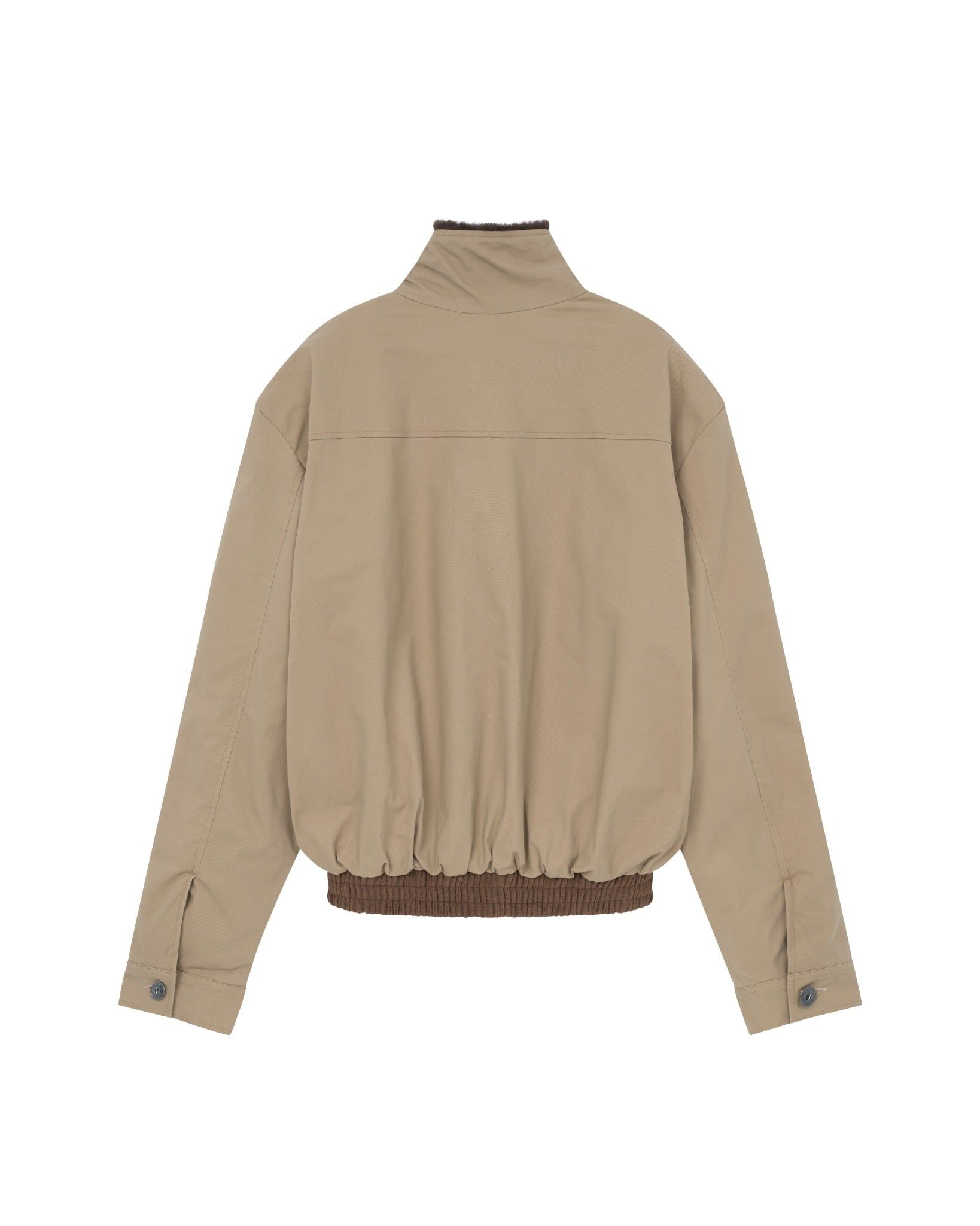 SHEARLING STRAP JACKET