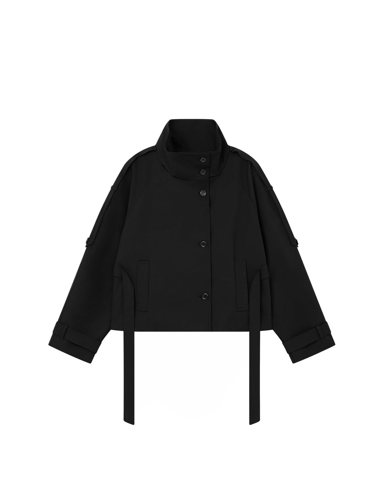 COLLAR TRENCH JACKET