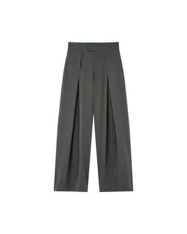  Quần Tây Dáng Dài Trơn TK - TAILORED SCULPT TROUSERS 