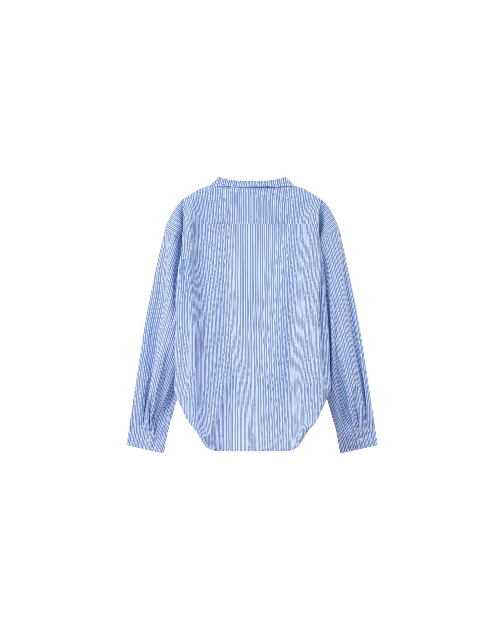 MALE LAYERED STRIPED SHIRT