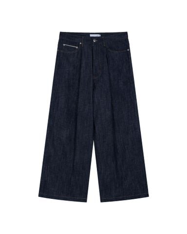  PLEATED SELVEDGE JEANS 