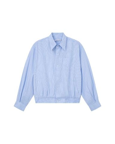  Áo Khoác Sơ Mi Cổ Bẻ Bo Chun - SHIRT BLOUSON 