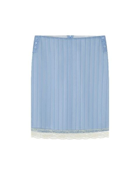 Chân Váy Sọc Chữ A Phối Ren - AZURE SLIP SKIRT