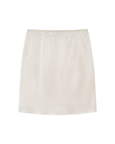 SATIN SKIRT