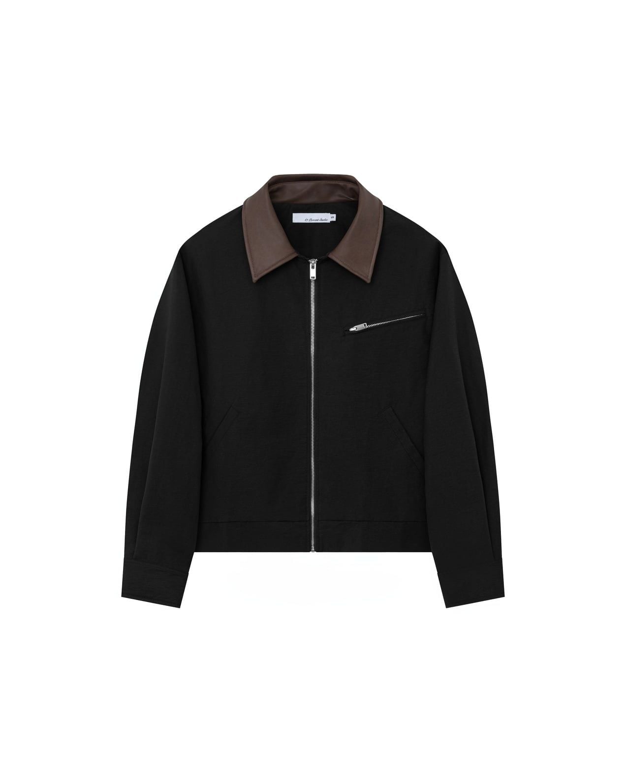 Áo Khoác Kaki Phối Cổ Da TK - LEATHER COLLAR JACKET