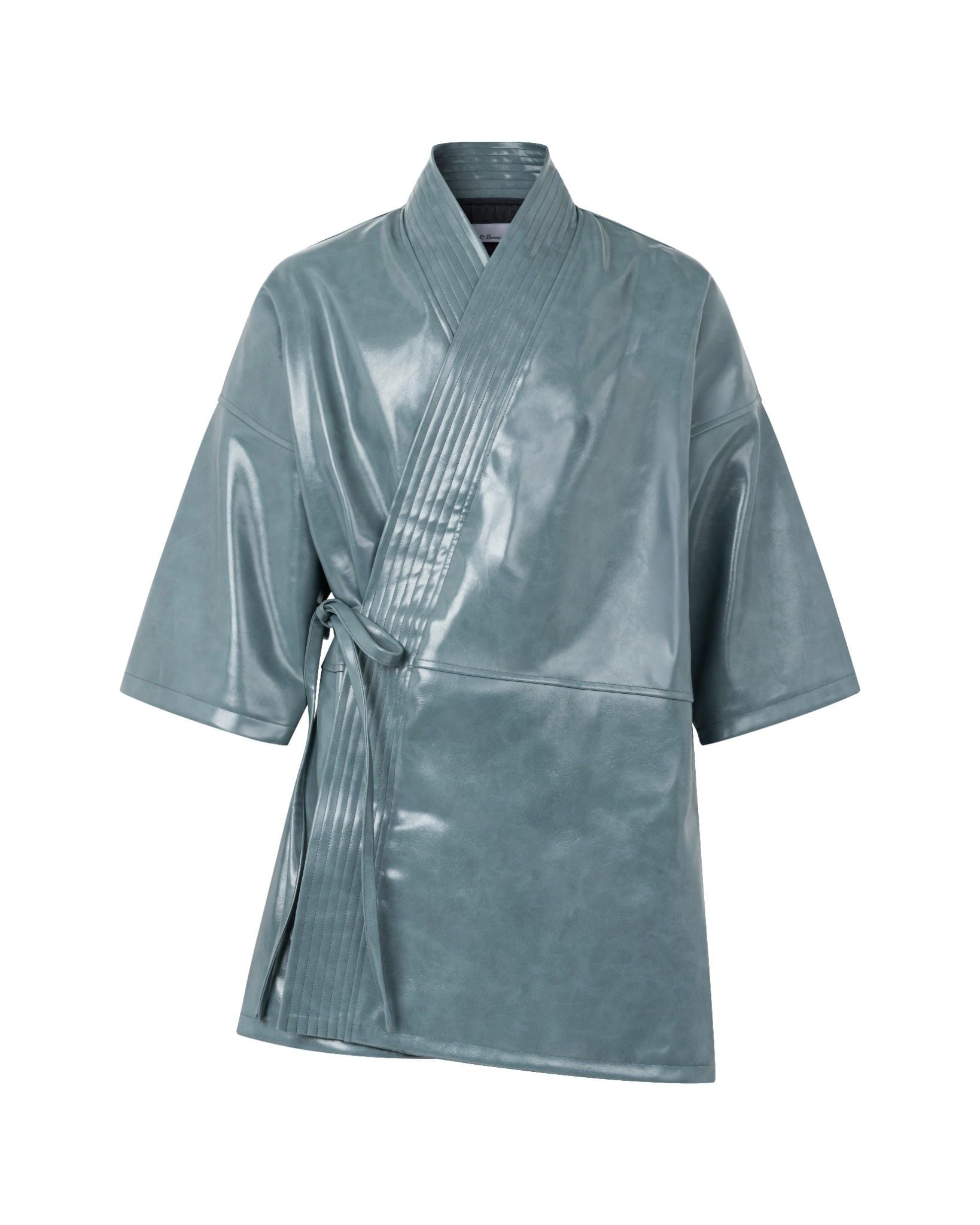 OBI LEATHER ROBE