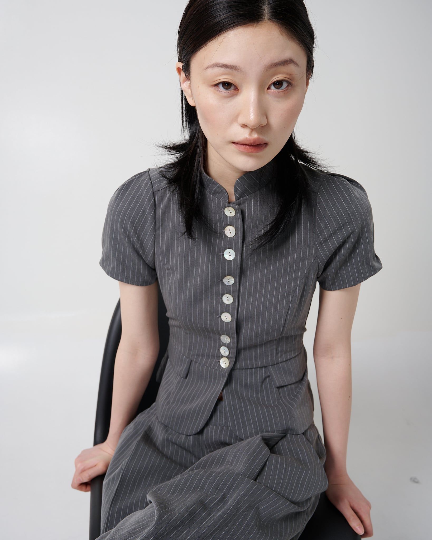 TAILORED SCULPT TOP