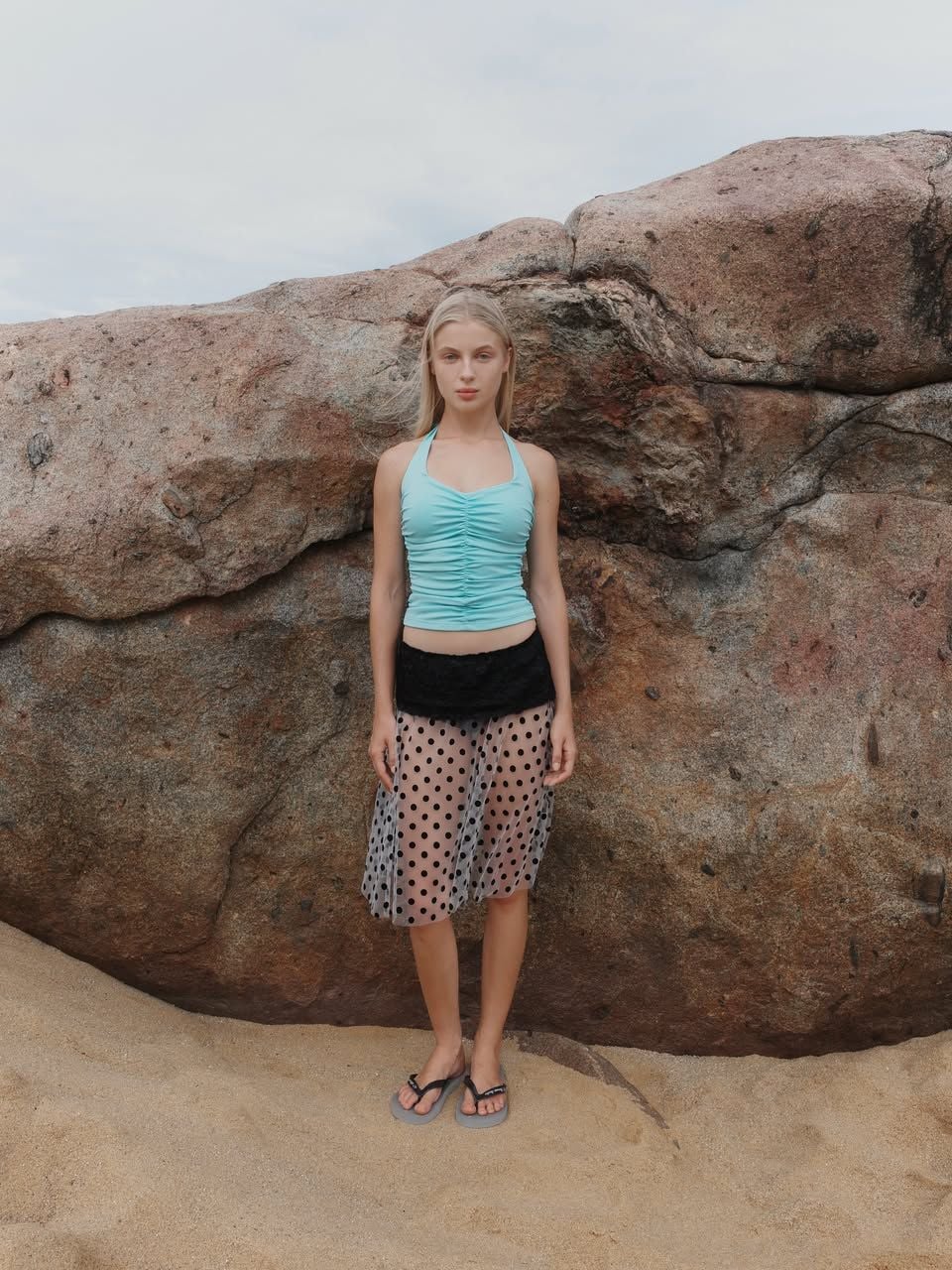 Áo Nữ Cột Dây Nhún - SCARLETT RUCHED TOP