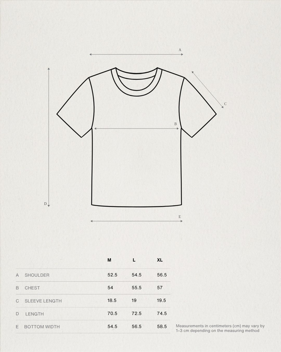 BLANK T-SHIRT