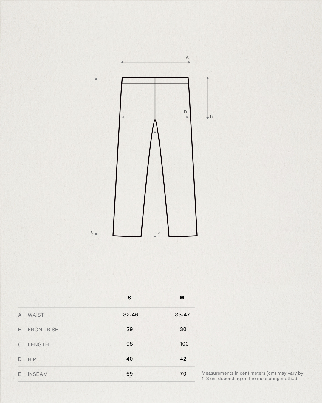 Quần Dài Ống Cong Chất Liệu Kaki TK - COCOON KAKHI PANTS