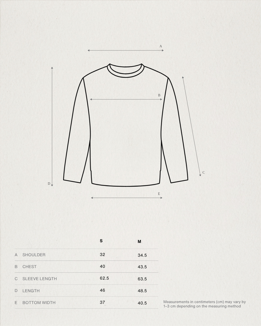 CURVED BUTTON KNIT