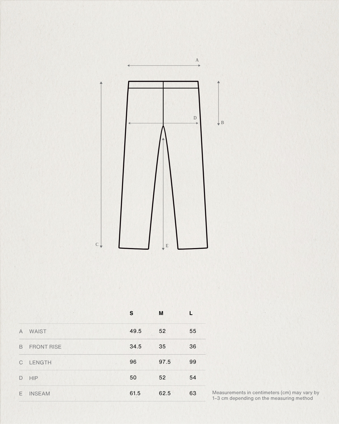 LINEN BOX PLEATED PANTS