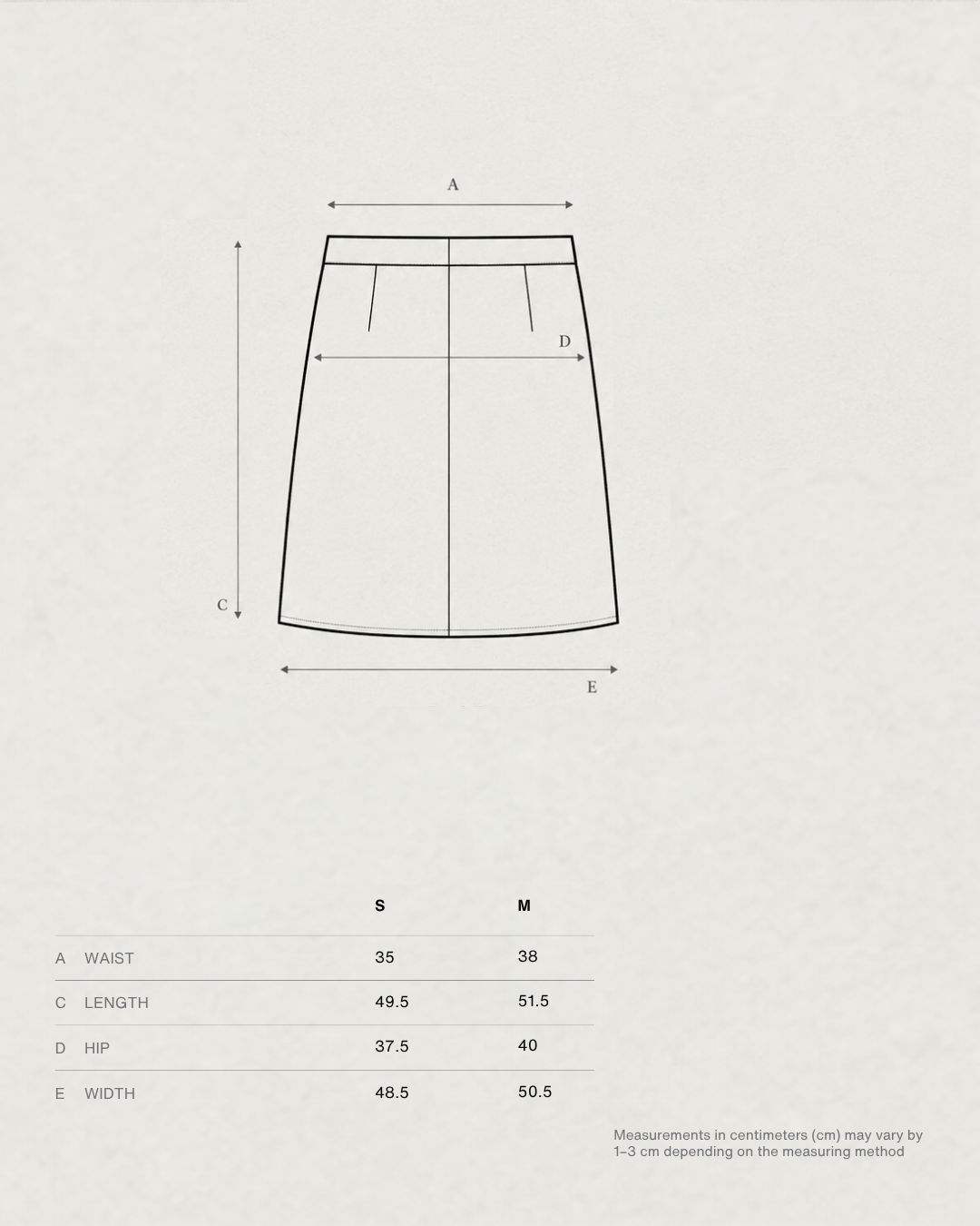 SATIN SKIRT