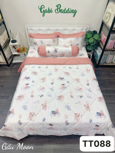  Lụa Tơ Tằm Gấu Moon 