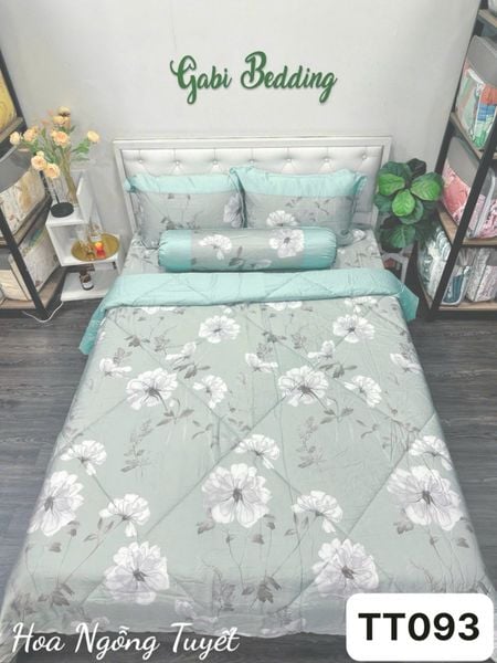  Lụa Tơ Tằm Hoa Ngỗng Tuyết 