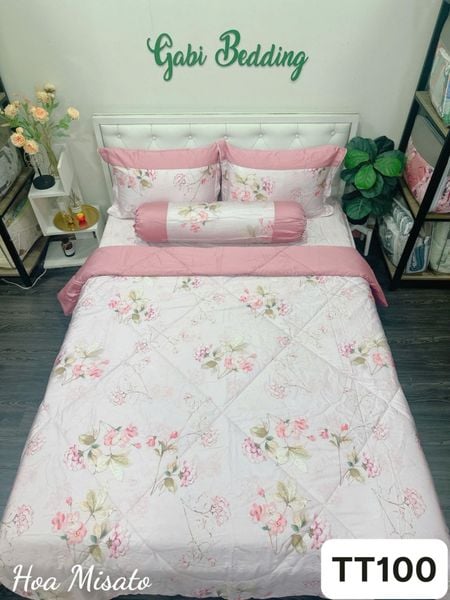  Lụa Tơ Tằm Hoa Misato 