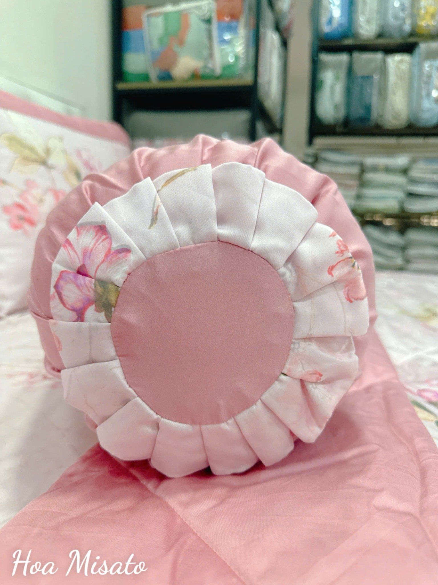  Lụa Tơ Tằm Hoa Misato 